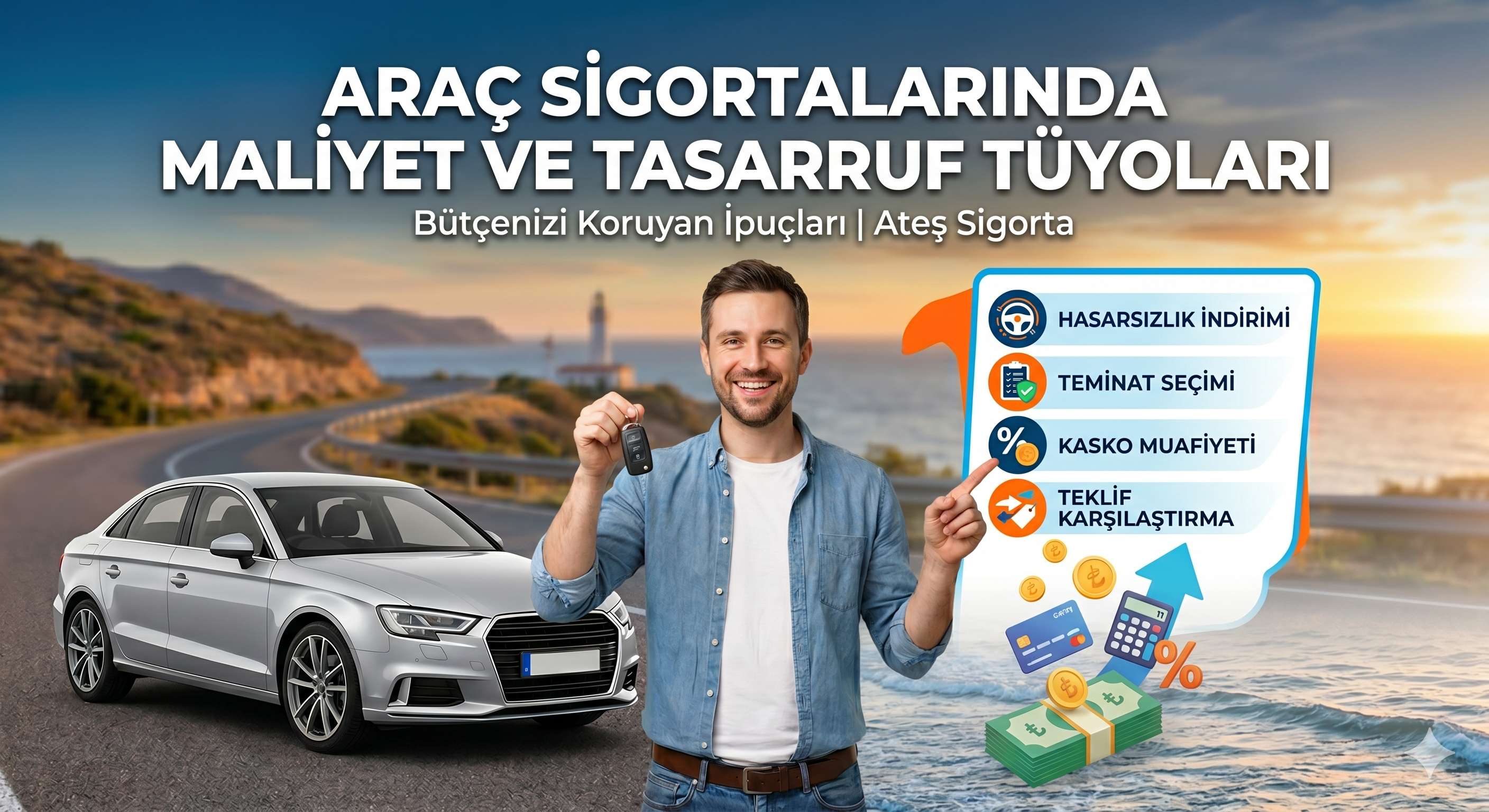 Araç Sigortalarında Maliyet ve Tasarruf Tüyoları